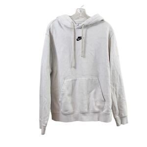Nike Light Gray Nike Swoosh Hooded Sweatshirt